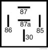 SCANI 228602 Relay, main current